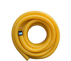 Дренажна труба перфорована гнучка з ПВХ діаметр 110 мм довжина 50 м.п. (Польща)