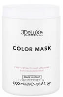 Маска для окрашенных волос 3DeLuxe Professional Color Mask, 1000 мл(Италия)