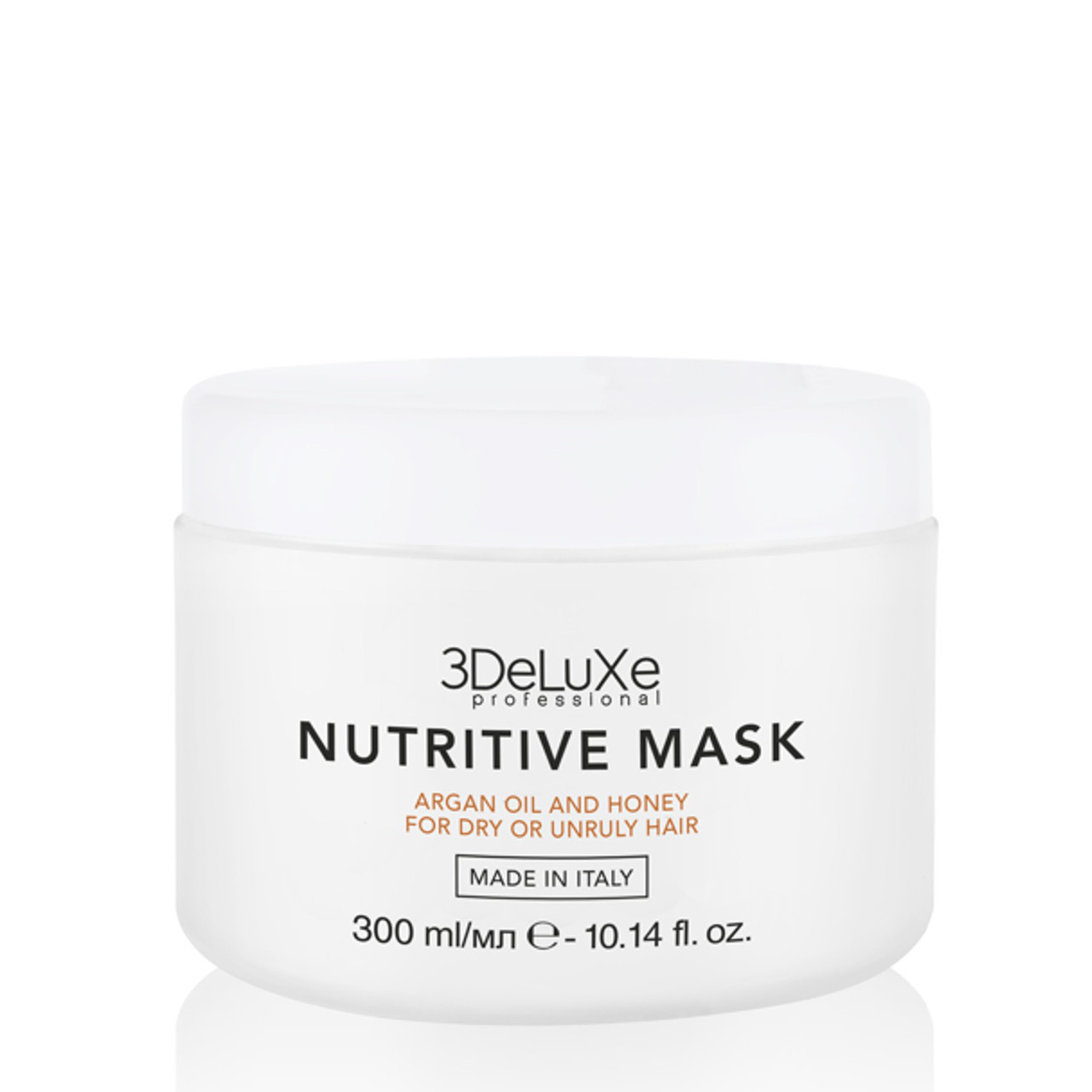 Маска для сухих і пошкоджених волосся 3DeLuXe Professional Nutritive Mask 300 мл(Італія)