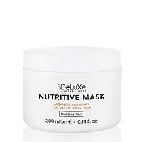 Маска для сухих і пошкоджених волосся 3DeLuXe Professional Nutritive Mask 300 мл(Італія)