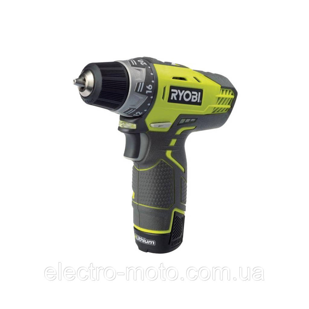  Дрель-шуруповерт Ryobi R12DD-LL13S