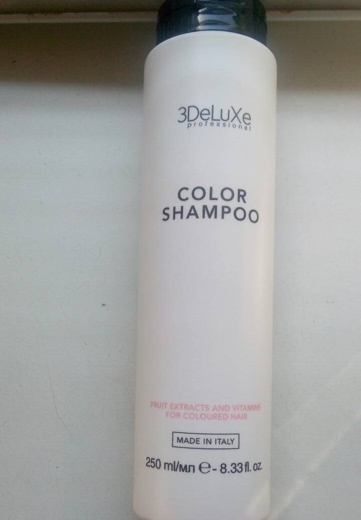ШАМПУНЬ ДЛЯ ОКРАШЕННЫХ ВОЛОС 3DELUXE COLOR SHAMPOO 250 МЛ. (Италия)