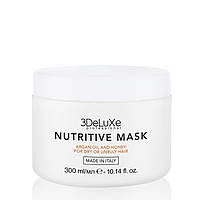 Маска для сухого та пошкодженого волосся 3DeLuXe Professional Nutritive Mask 300 мл (Італія)