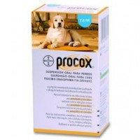 Прококс термін до 06.25року .(Procox) антигельментик для собак і цуценят суспензія 7,5 мл, (Bayer, Німеччина)