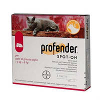 Профендер від 5-8 кг (2 піп) антигельмінтний препарат для котів