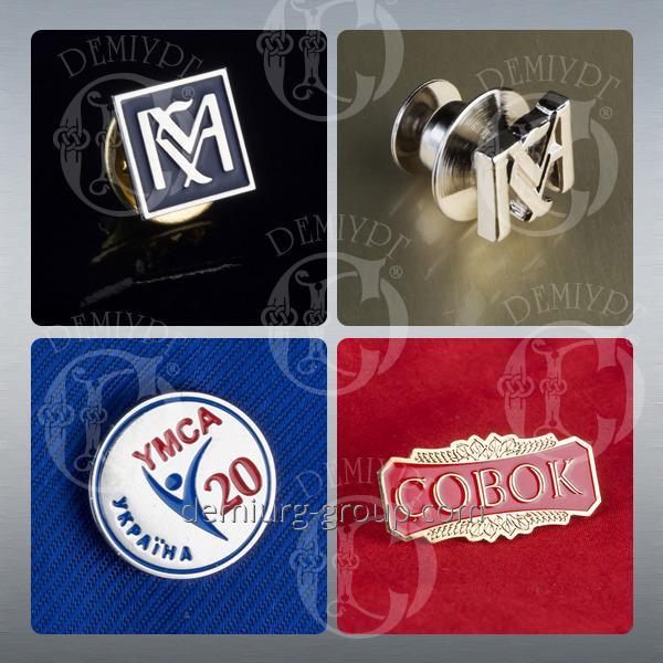 Значки по индивидуальному дизайну