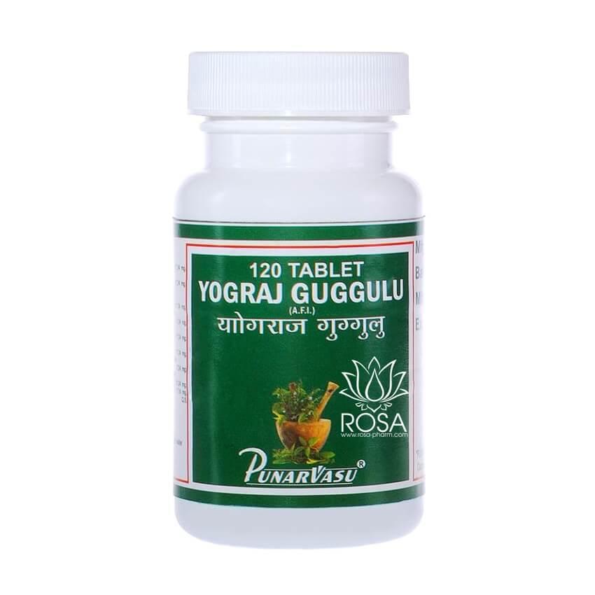 Йогарадж Гуггул (Yograj Gugulu, Punarvasu) нормалізує роботу нирок, 60 таблеток
