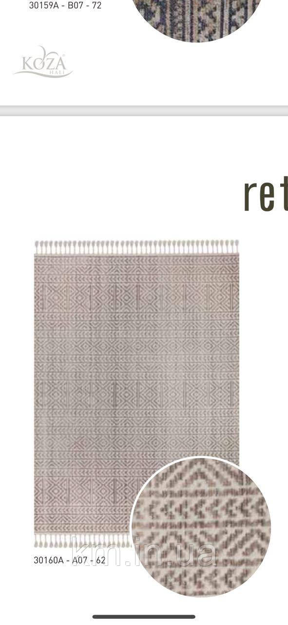 БЕЗВОРСОВИЙ КИЛИМ SISAL-RETRO 30163A-B07-62