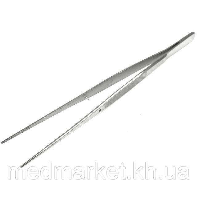 Пінцет анатомічний за Semken. Довжина 15 см