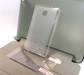 Чохол для Nokia X, A110 силіконовий накладка на бампер протиударний Melkco плівка
