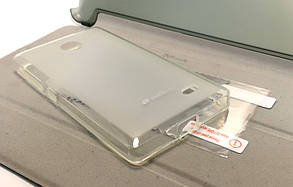 Чохол для Nokia X, A110 силіконовий накладка на бампер протиударний Melkco плівка, фото 3