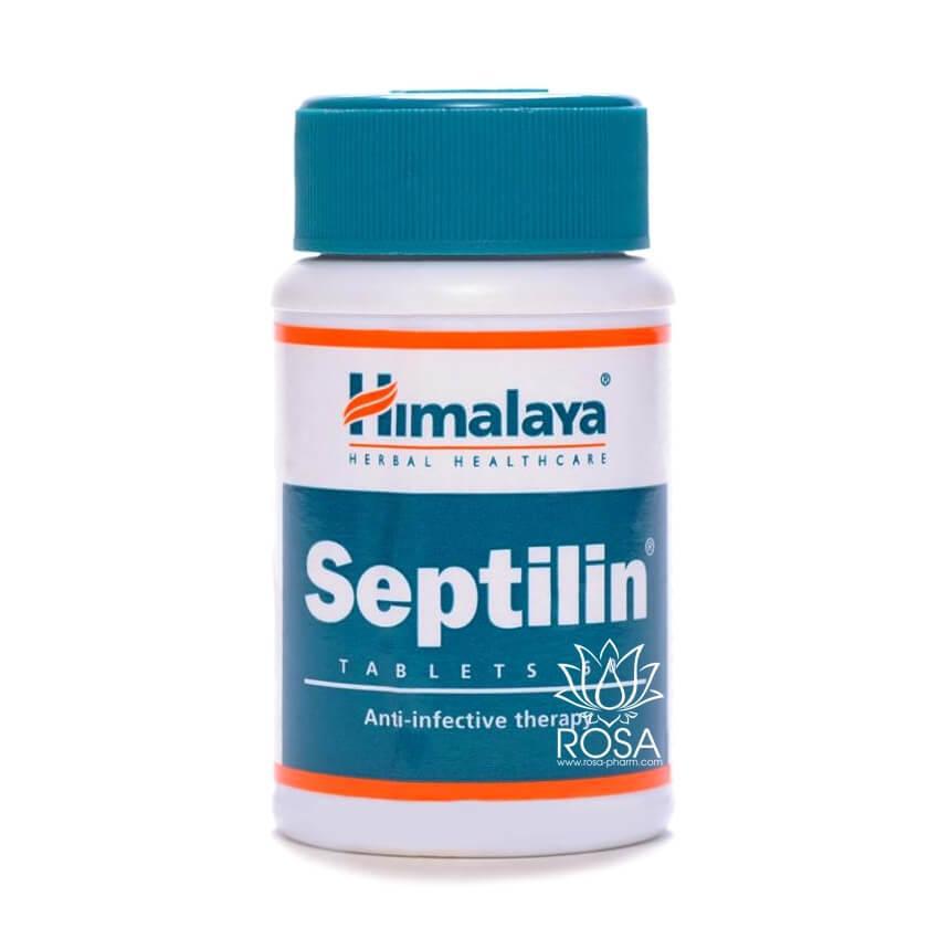 Септилін (Septilin Tablets, Himalaya Herbals) посилюють неспецифічну імунну реакцію організму, 60 табл.