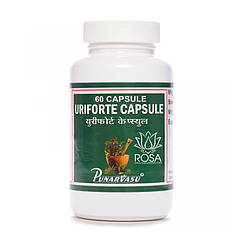 Уріфорте (Uriforte, Punarvasu) ефективний засіб для лікування захворювань нирок, 60 капсул