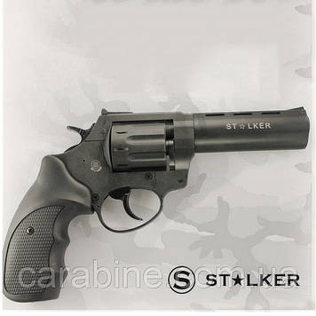 Револьвер флобера STALKER 4,5", чорна пластикова ручка