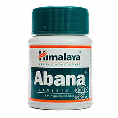 Абана (Abana Tablets, Himalaya) гіперліпідемія, гіпертонія, атеросклероз, 60 таблеток