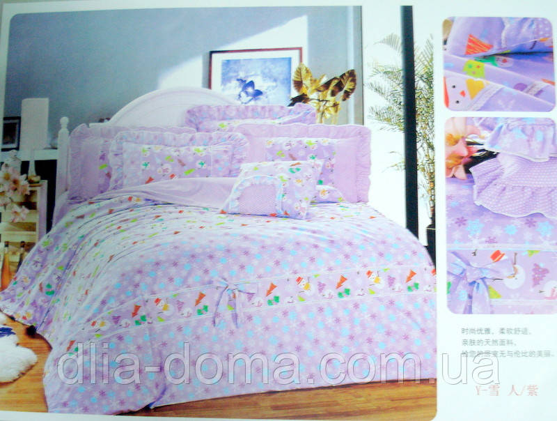 Двоспальний комплект постільної білизни, фото 1