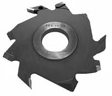 Фрези пазові з підрізними ножами