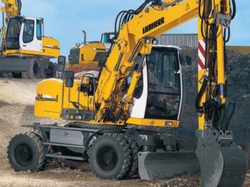 Колісний екскаватор LIEBHERR A 314 LITRONIC, фото 1