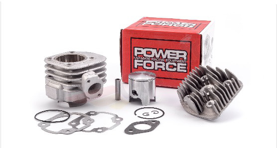 Циліндр у зборі з головкою для скутерів 70 см3 2T