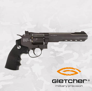 Пневматичний револьвер Gletcher SW B6 Smith&Wesson 