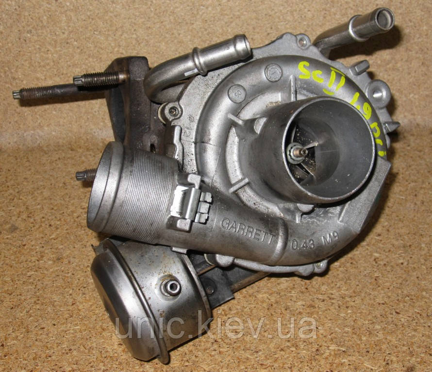 Турбіна 1.9 DCI Рено Сценік 2 б/в