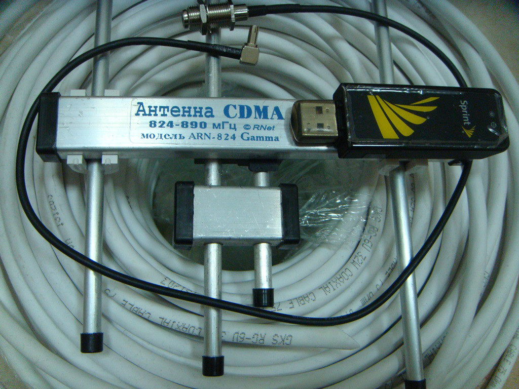 Комплект 3G CDMA модем Sierra 598U, адаптер (Pigtail), кабель з Антеною 5 dBi