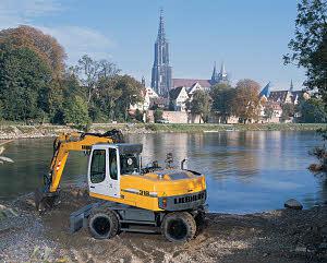 Колісний екскаватор LIEBHERR A 316 LITRONIC, фото 1