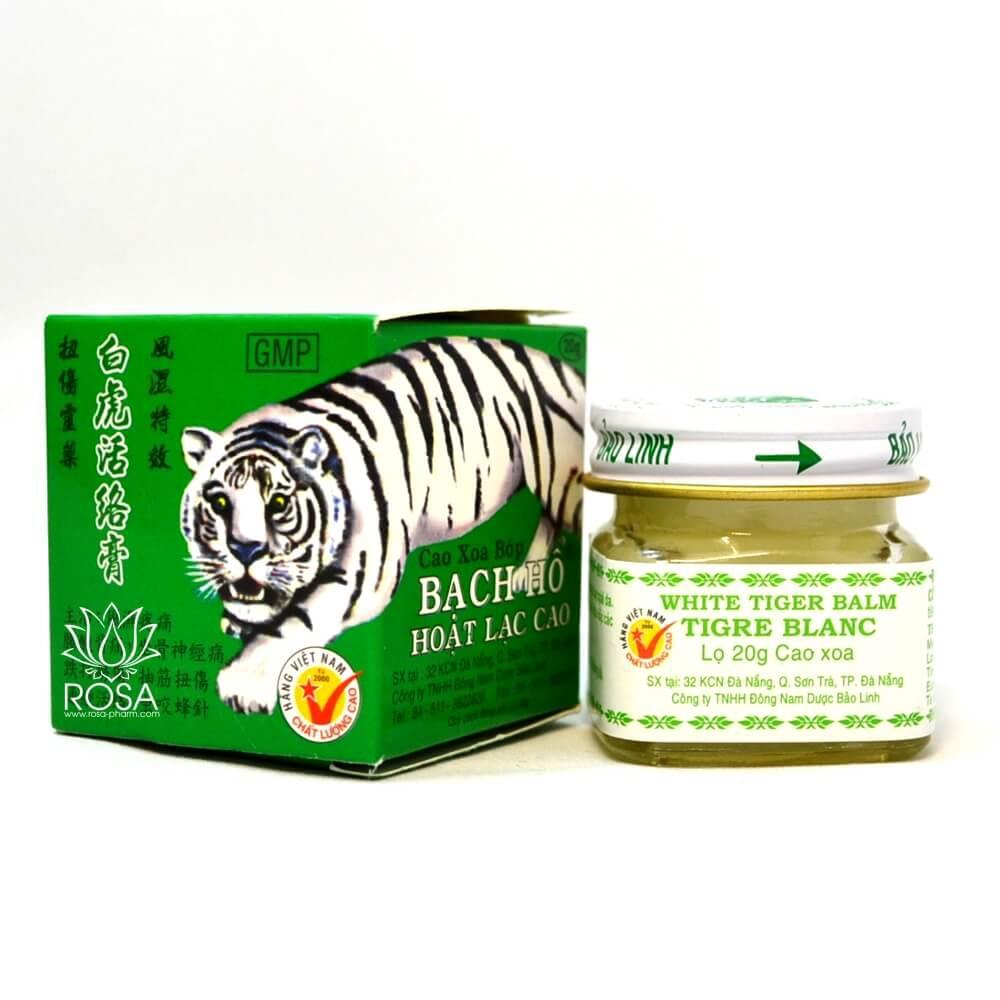 Мазь Білий тигр (Bach Ho White tiger balm, Baolinh), 20 грамів