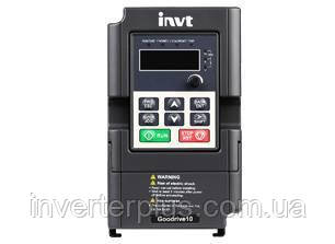 2,2кВт/220В; 11А. Частотники INVT GD10-2R2G-S2-B, фото 1