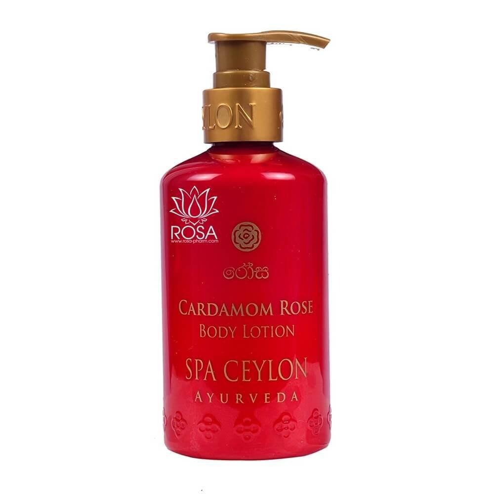 Лосьйон для тіла Кардамон і троянда (Cardamom Rose Body Lotion, Spa Ceylon), 250 мл