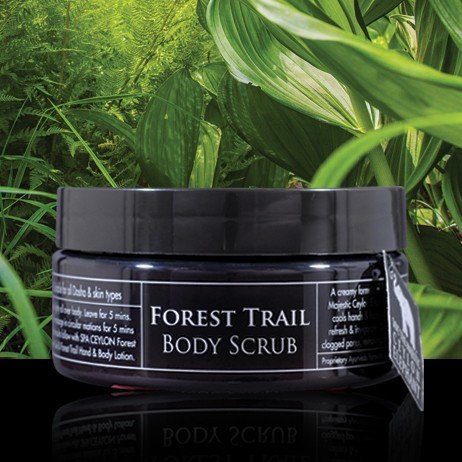 Скраб для тіла Лісові стежки (Forest Trail Body Scrub, Spa Ceylon), 225 грамів