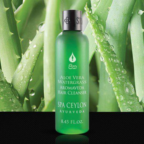 Шампунь для волосся Алое вера та Водорості (Aloe Vera Watergrass Aromavada Hair Cleanser, Spa Ceylon), 250 мл