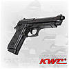 Пневматичний пістолет KWC Beretta M92 FS KMB-15 AHN Blowback Беретта автоматичний вогонь блоубек, фото 3