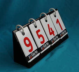 Счетница, табло перекидное 3