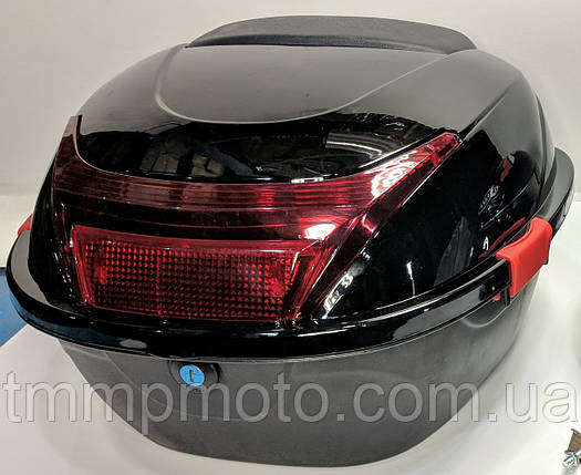 Кофр чорний капронову з шоломом 30л, фото 2