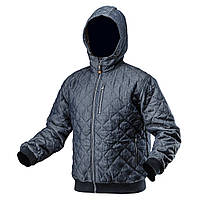 Стеганая рабочая куртка Neo, размер M, хлопок 70% и полиэстер 30%, карманы на молнии, эластичная утяжка на