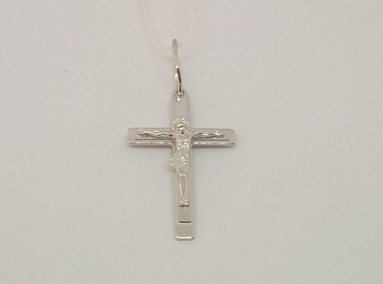 Срібний хрест Распятие Христа.   3509-АР\2