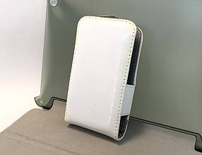 Чохол для Nokia Asha 502 книжка протиударний Europa білий