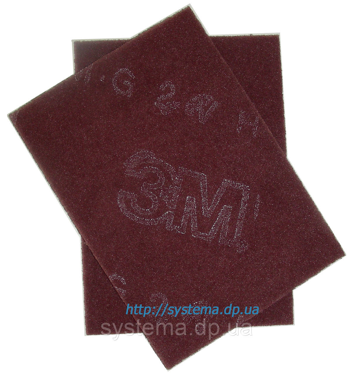 3M Scotch-Brite™ 64926 - Шліфувальні листи, 152 х 228 мм, HP-HP 7447 PRO, A VFN, бордовий