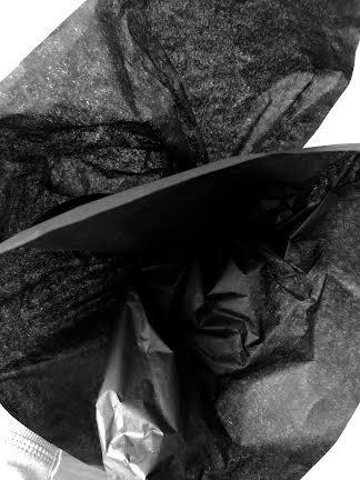 Папіросний папір (тішью) чорний 50х66 см