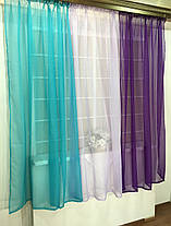 Кухонні тюль "Веселка №3" + магніт, фото 4