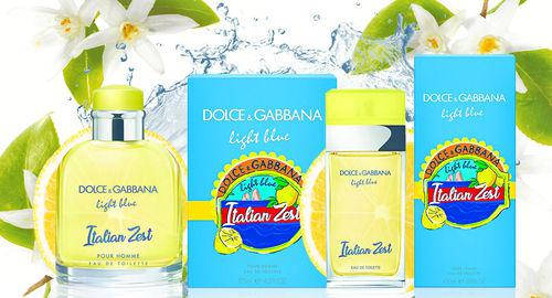D G Light Blue Italian Zest Pour Homme 125