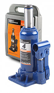 Домкрат гідравлічний 4 тонни, 180-350мм, пластиковий кейс