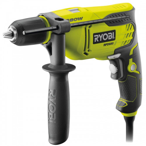 Ударний дриль Ryobi RPD680-K, фото 1