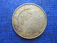 Монета 1 шилінг Намібія 2008 2010 1993 фауна пташка 3 роки ціна за 1 монета