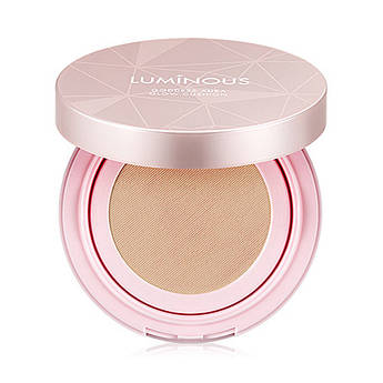 Крем-кушон з ефектом сяйва TONYMOLY Luminous Goddess Aura Glow Cushion SPF50+++ No02 Warm Beige