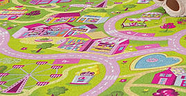 Дитячий килим для дівчаток SWEET TOWN Милий місто 3х4, фото 3