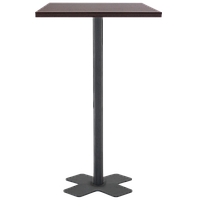 База стола Oxo bar base 45x45x110 см катафорез матовая черная Papatya
