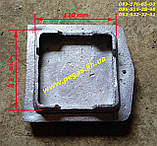 Дверцята сажотруска алюмінієва (120х120 мм) печі, грубу, мангал, фото 2