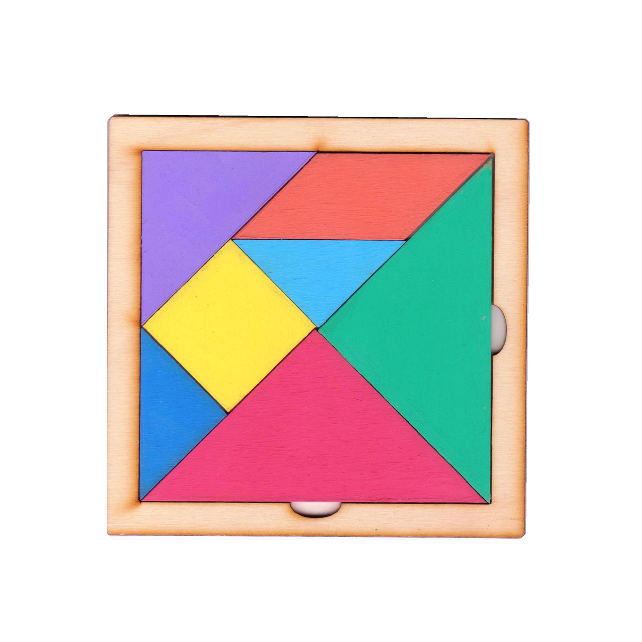 Игра-головоломка "Танграм" 12 х 12 см. О-00008 - фото 1 - id-p773202970